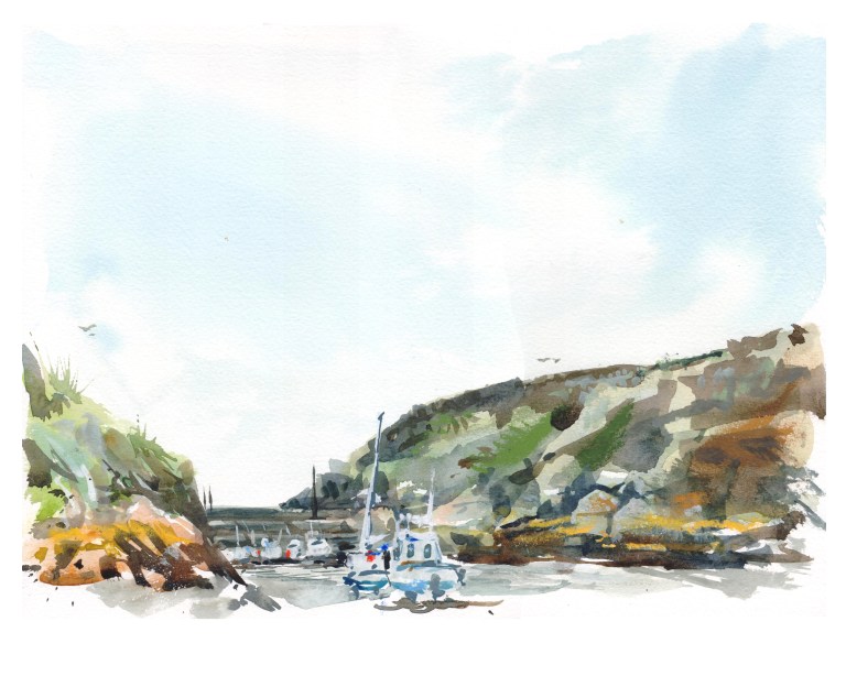 porthclais harbour 001