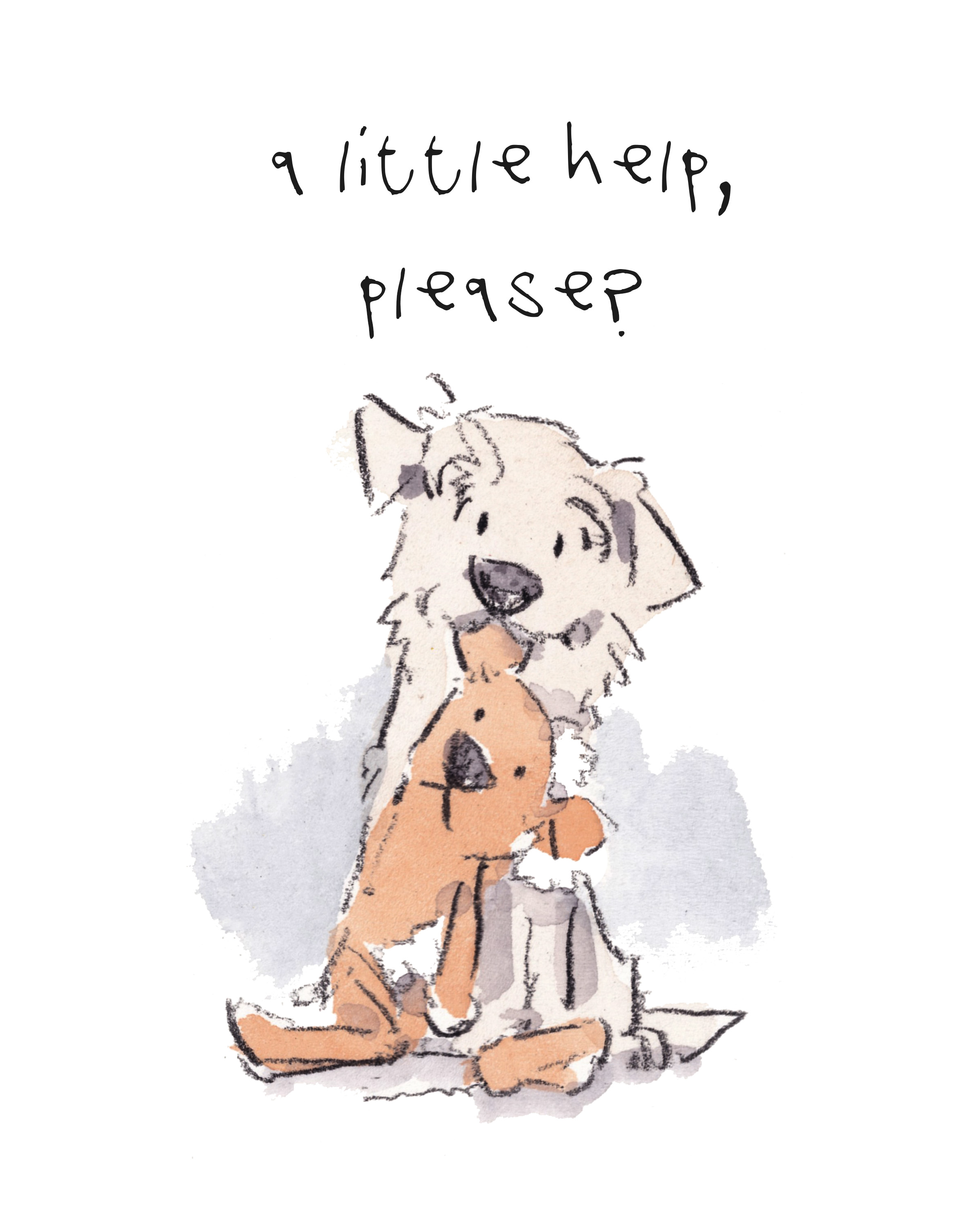 Help Please Help A little help, please – Iain Welch Art and Design